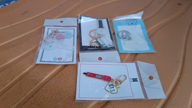 Cute Acrylic and Metal Keychains (1 Pc & mix design)